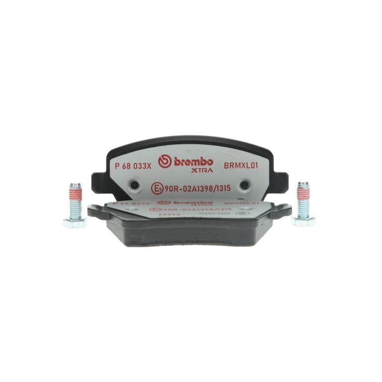 Jeu de 4 plaquettes de frein BREMBO ref. P 68 033X