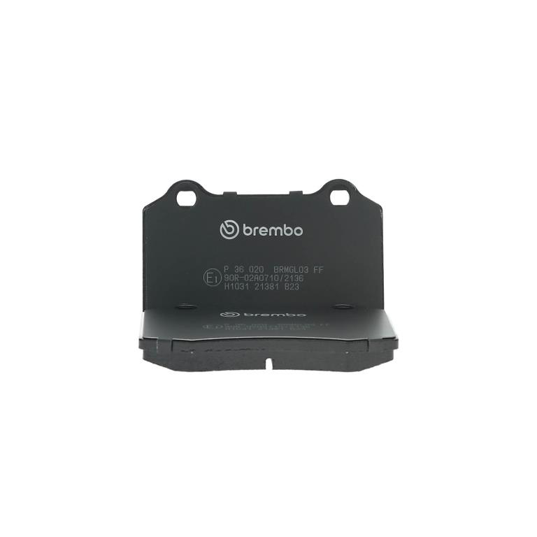 Jogo de 4 pastilhas de travão BREMBO ref. P 36 020