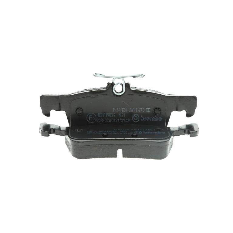 Jeu de 4 plaquettes de frein BREMBO ref. P 61 126