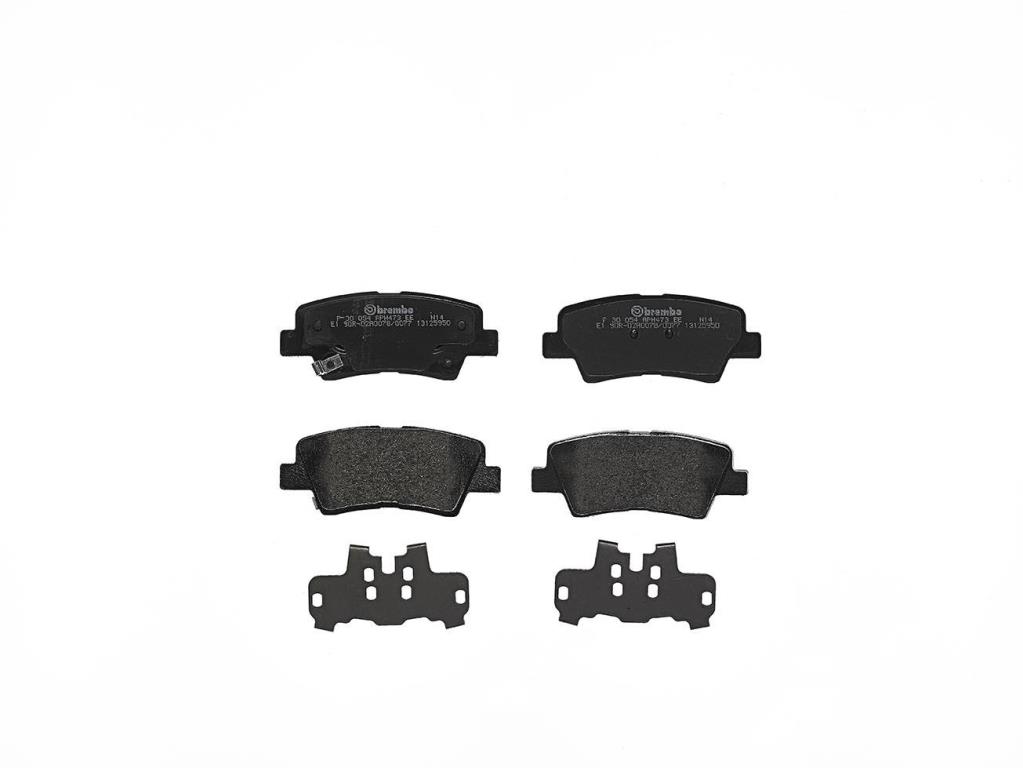 Jogo de 4 pastilhas de travão BREMBO ref. P 30 054