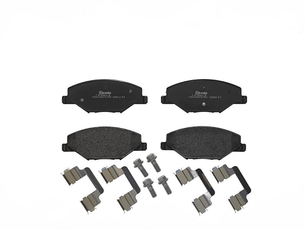 Jogo de 4 pastilhas de travão BREMBO ref. P 85 121