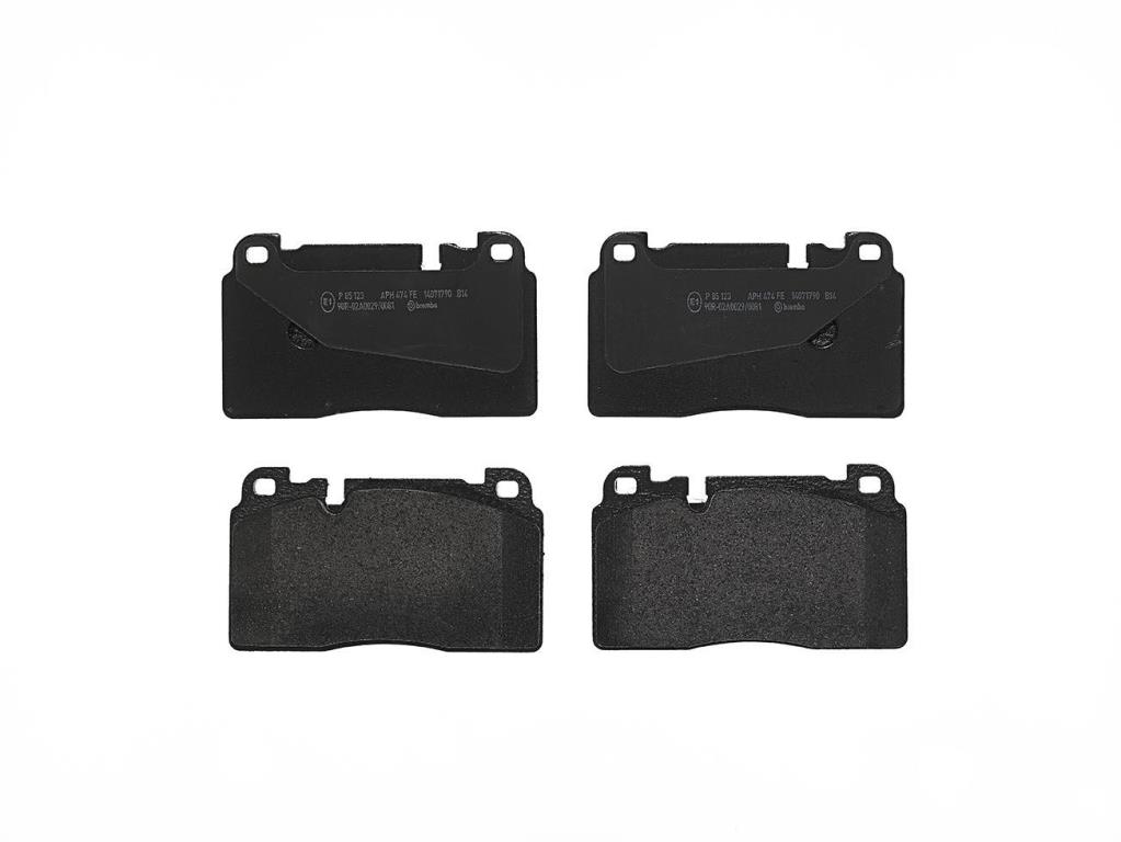 Jogo de 4 pastilhas de travão BREMBO ref. P 85 123