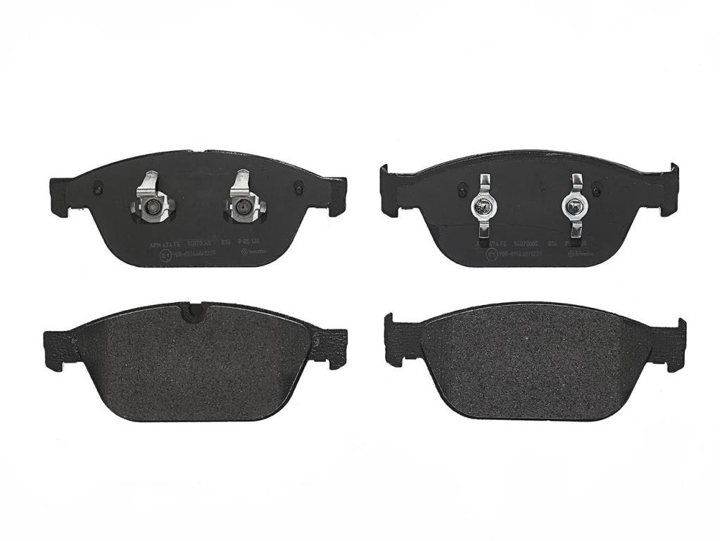 Jeu de 4 plaquettes de frein BREMBO ref. P 85 128