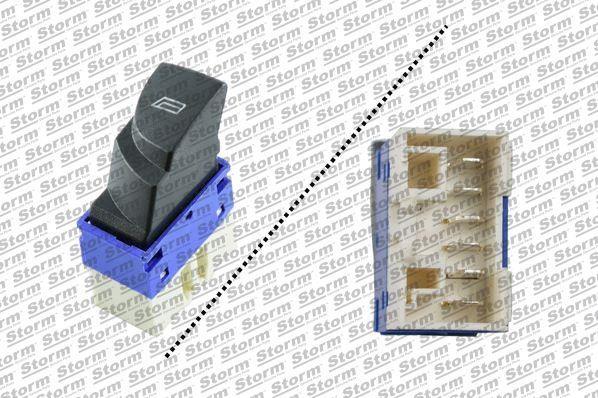 Interruptor, elevadores dos vidros Storm ref. 29060