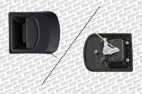 Puxador de porta Storm ref. 39038