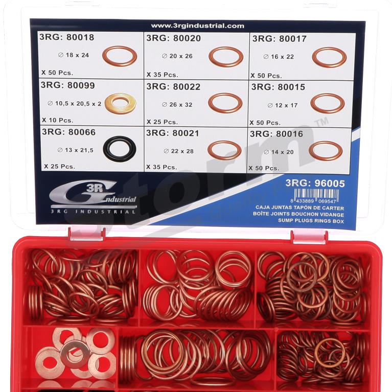 Jeu de pièces, inspection Storm ref. 960051