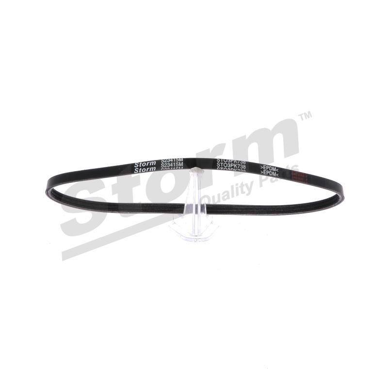 Correa trapezoidal nervada Storm ref. STO3PK0738