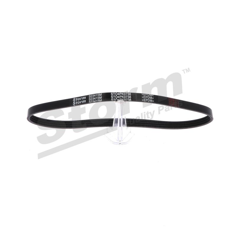 Courroie trapézoïdale à nervures Storm ref. STO4PK0738