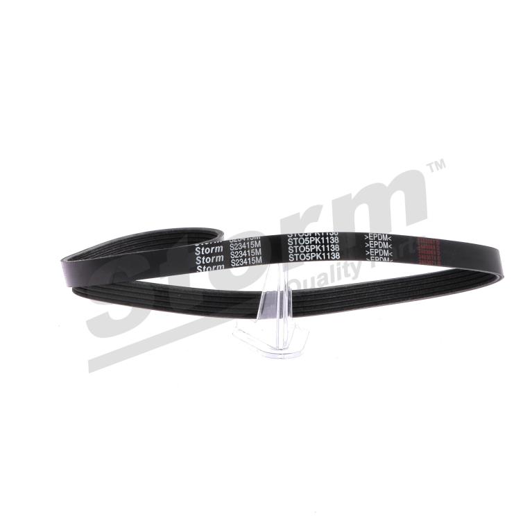 Correia trapezoidal estriada Storm STO5PK1138