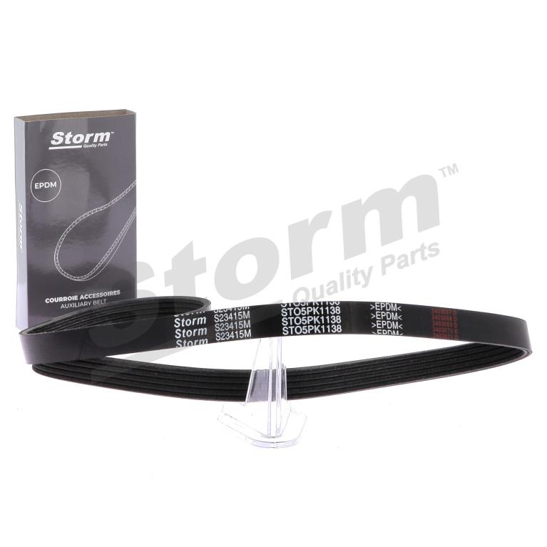 Correia trapezoidal estriada Storm STO5PK1138
