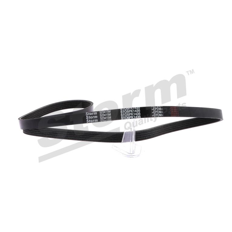 Courroie trapézoïdale à nervures Storm ref. STO5PK1435