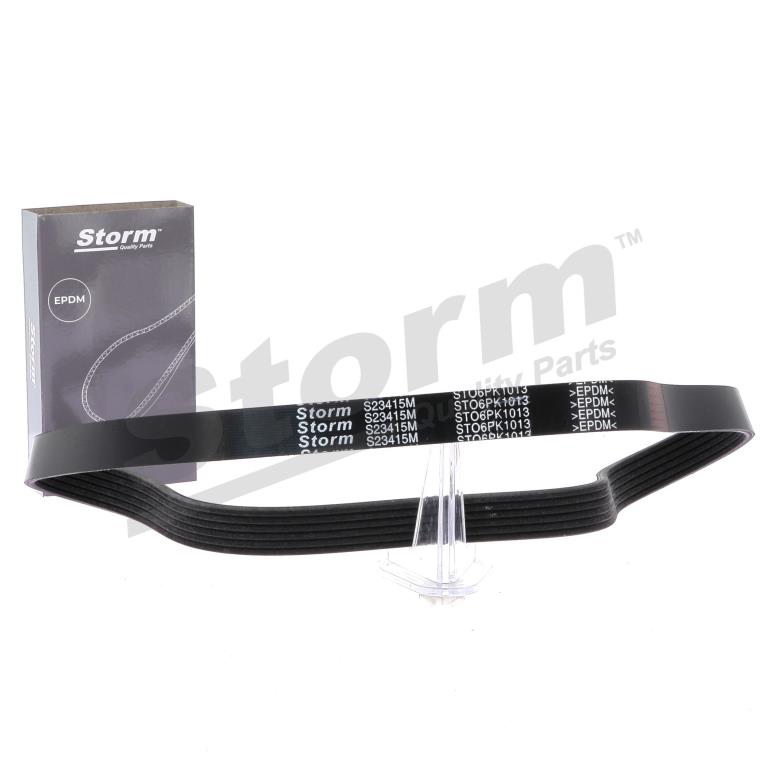 Correa trapezoidal nervada Storm ref. STO6PK1013
