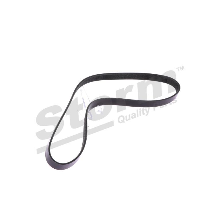 Courroie trapézoïdale à nervures Storm ref. STO6PK1038