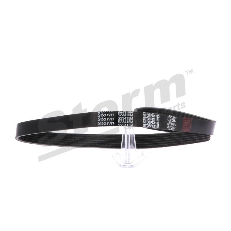 Correa trapezoidal nervada Storm ref. STO6PK1183