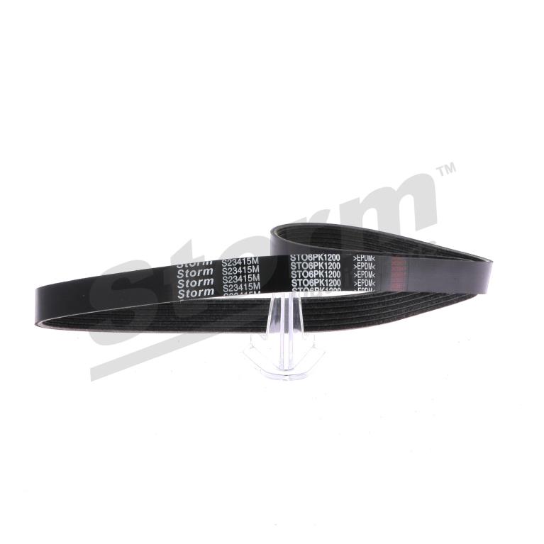 Correa trapezoidal nervada Storm ref. STO6PK1200