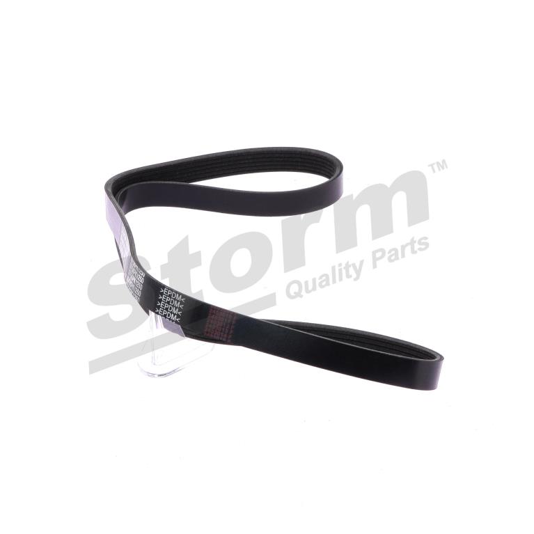 Courroie trapézoïdale à nervures Storm ref. STO6PK1250