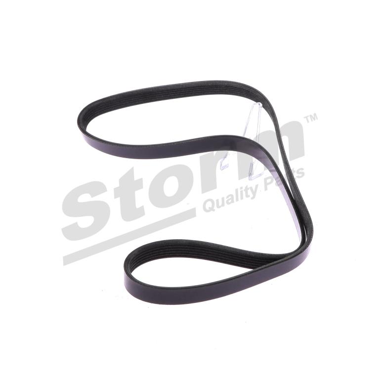 Courroie trapézoïdale à nervures Storm ref. STO6PK1250