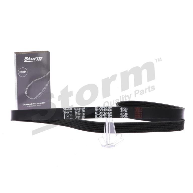 Correa trapezoidal nervada Storm ref. STO6PK1390