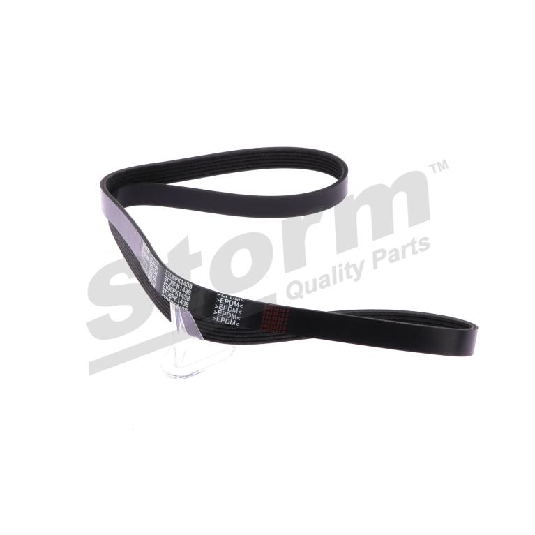 Correa trapezoidal nervada Storm ref. STO6PK1438