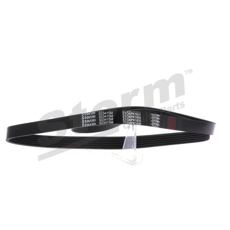 Correa trapezoidal nervada Storm ref. STO6PK1638