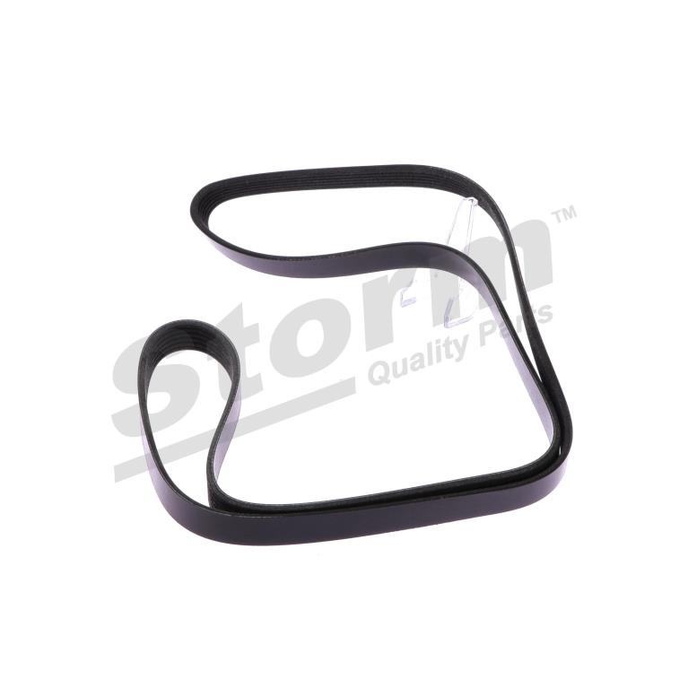 Courroie trapézoïdale à nervures Storm ref. STO6PK1663