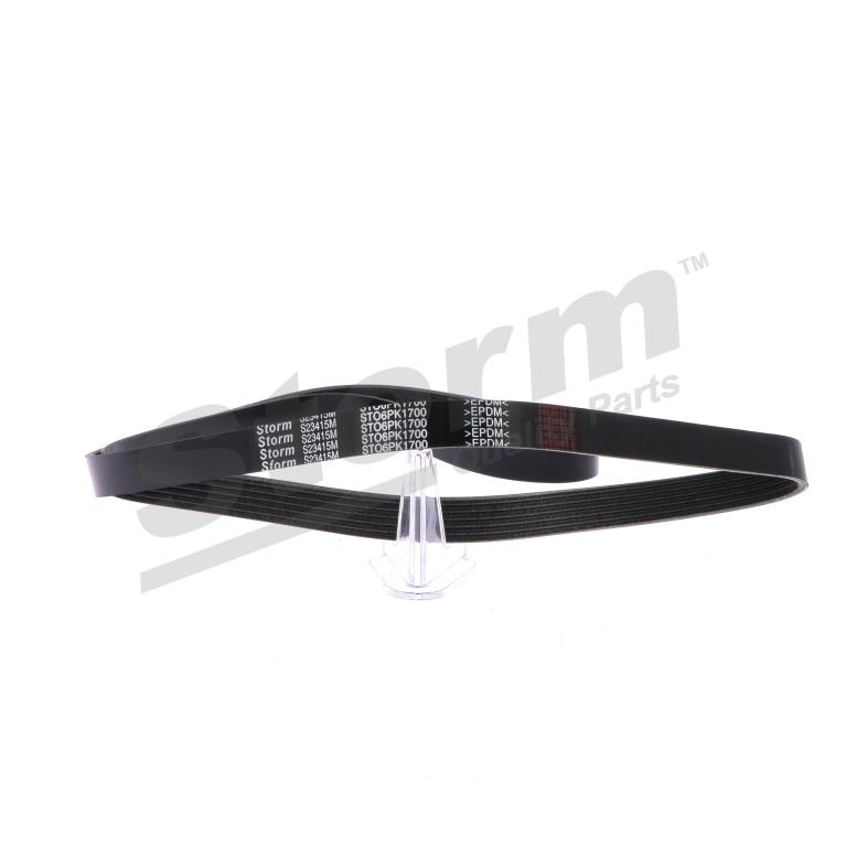 Correia trapezoidal estriada Storm ref. STO6PK1700