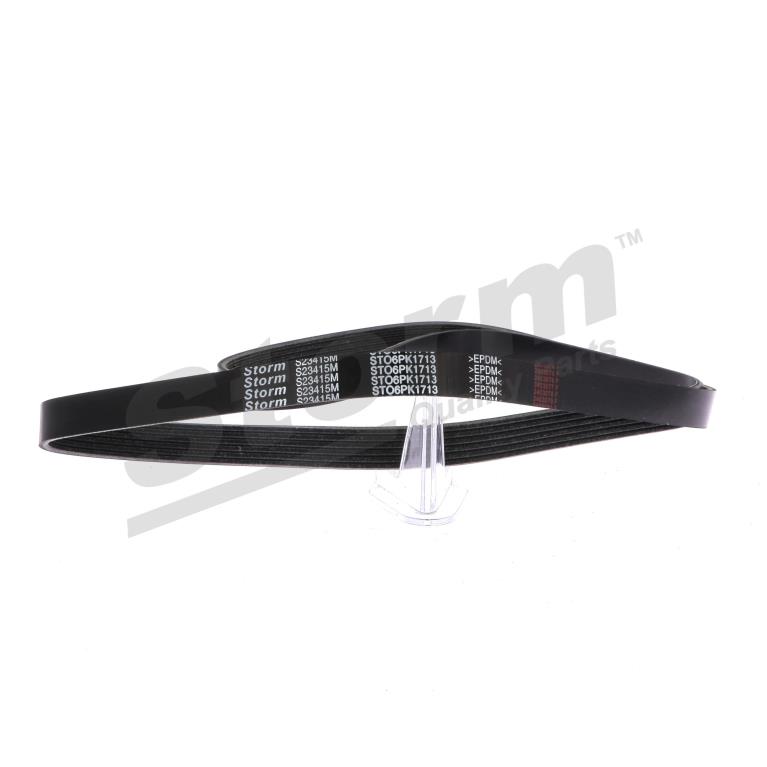 Correa trapezoidal nervada Storm ref. STO6PK1713