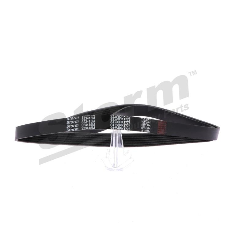 Courroie trapézoïdale à nervures Storm ref. STO6PK1775