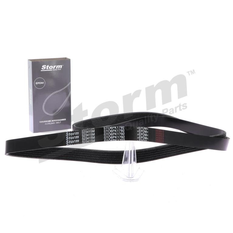 Correa trapezoidal nervada Storm ref. STO6PK1792