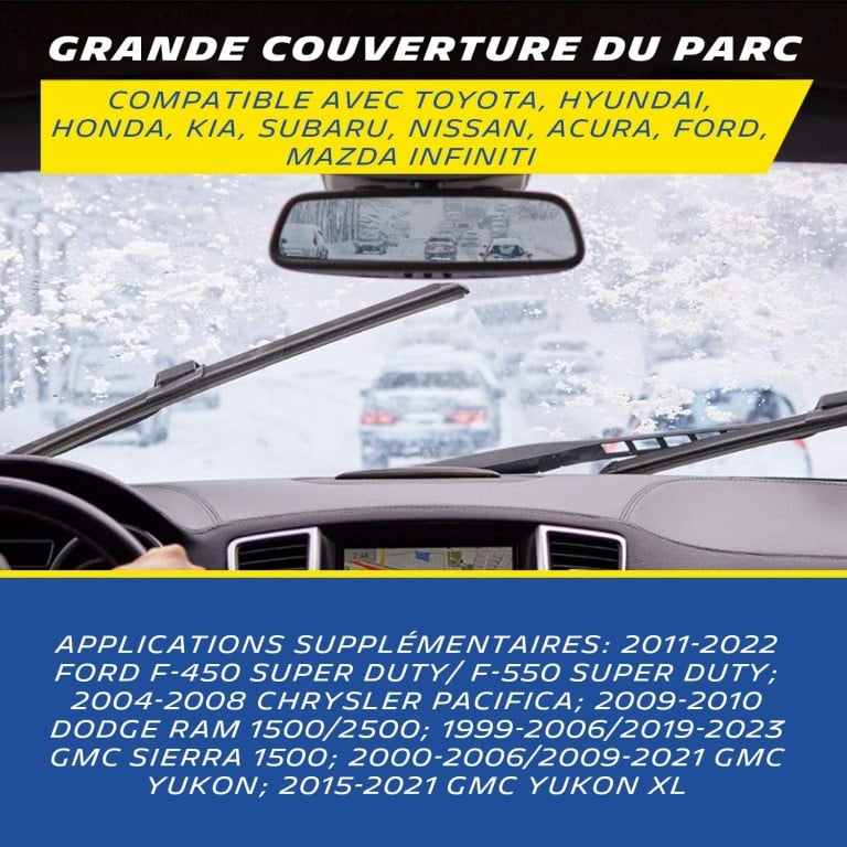 Balai d'essuie-glace (Essuie glace) MICHELIN Wipers ref. SU75751