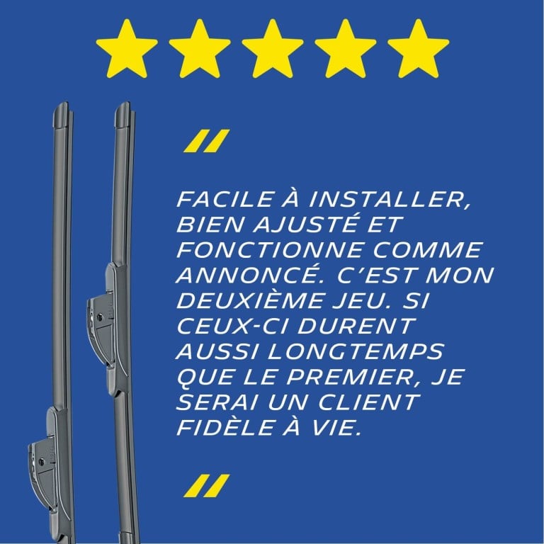 Balai d'essuie-glace (Essuie glace) MICHELIN Wipers ref. SU75751