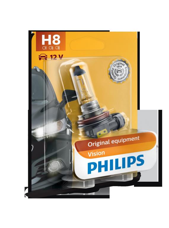 Ampoule PHILIPS 1 ✕ H8 - ref. 12360B1