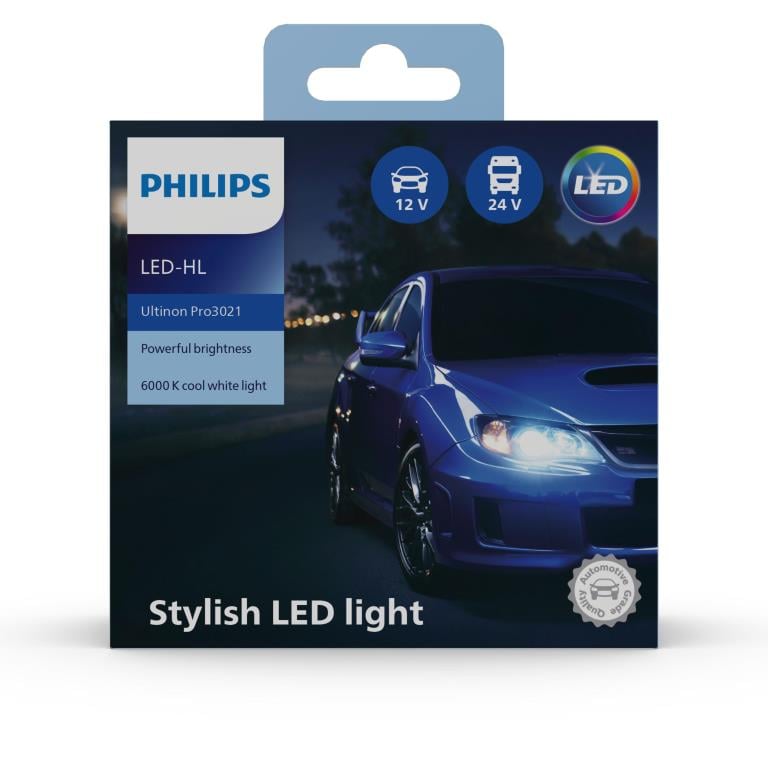 Bombilla LED, Faros delanteros PHILIPS ULTINON PRO3021 - H11 - ref. 01794994