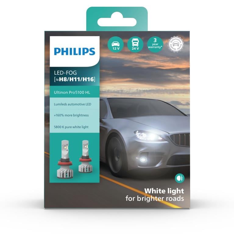 Ampoule LED Eclairage Avant PHILIPS ULTINON PRO5100 - ref. 01876294