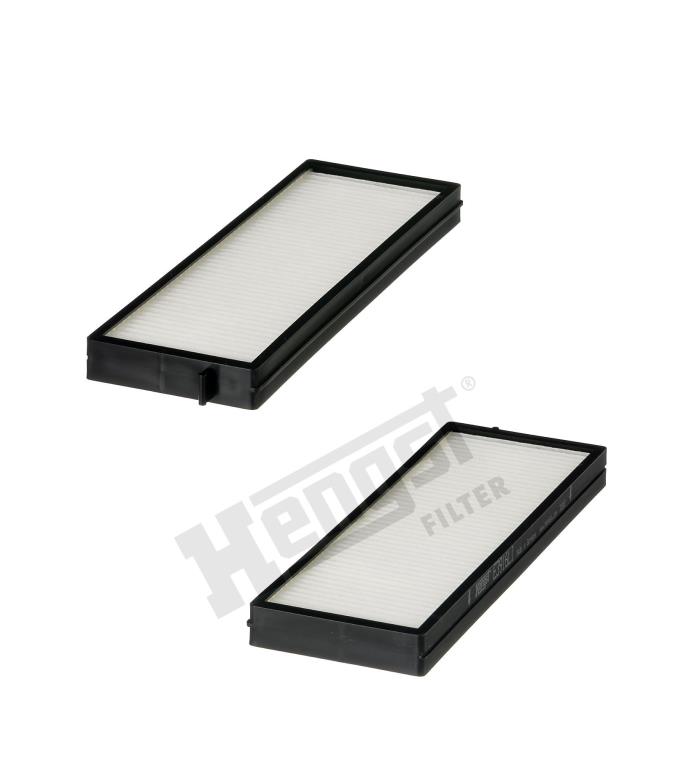 Filtre d'habitacle (Filtre à pollen) HELLA HENGST  ref. E3916LI-2