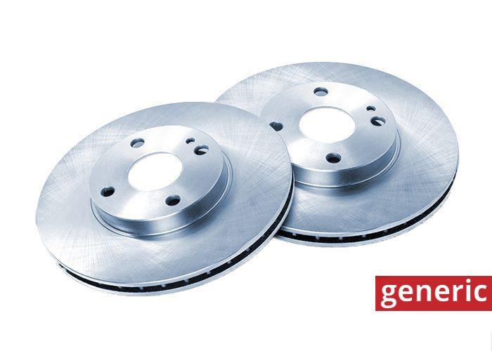 Zimmermann Phrase Set Disques De Frein 150.1270.20 Plein ø280 Arrière