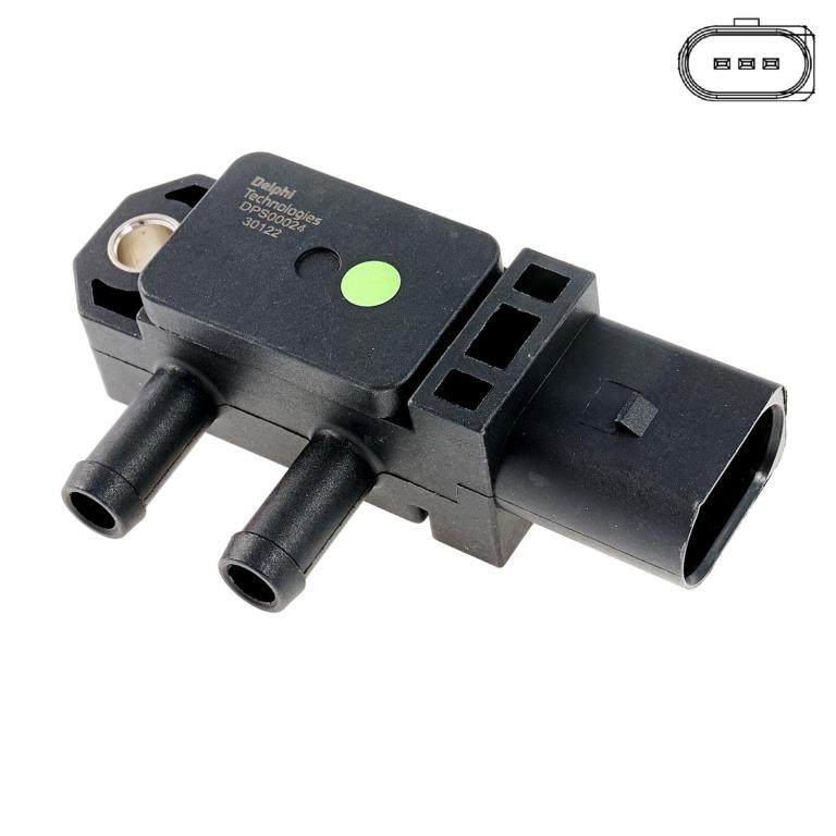 Nty Capteur Pression Des Gaz échappement Ecs-dw-001 En Capteur, Pression Des Gaz échappement SIDAT Nty Capteur Pression Des Gaz échappement Ecs-dw- 001 Pour