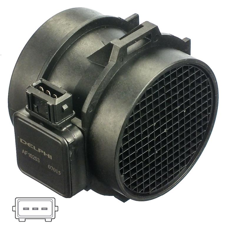 Débitmètre de masse d'air DELPHI AF10253-12B1