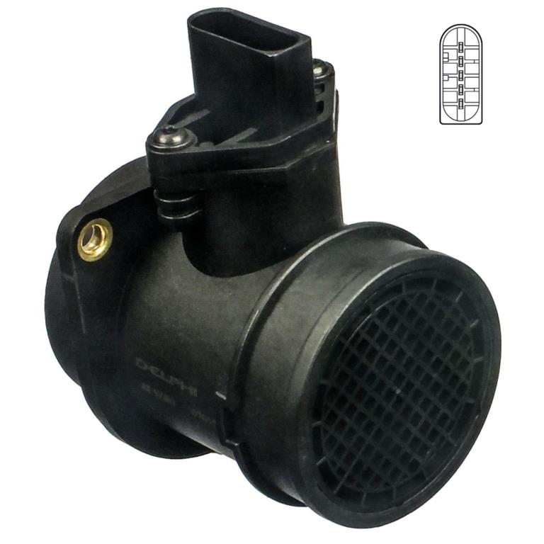 Débitmètre de masse d'air DELPHI AF10261-12B1