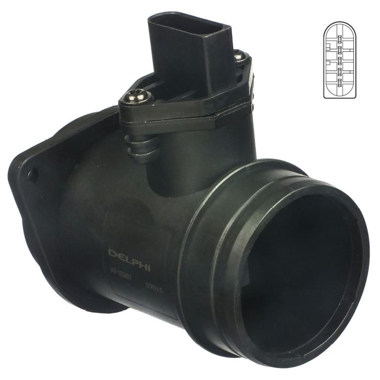 Débitmètre de masse d'air DELPHI AF10267-12B1