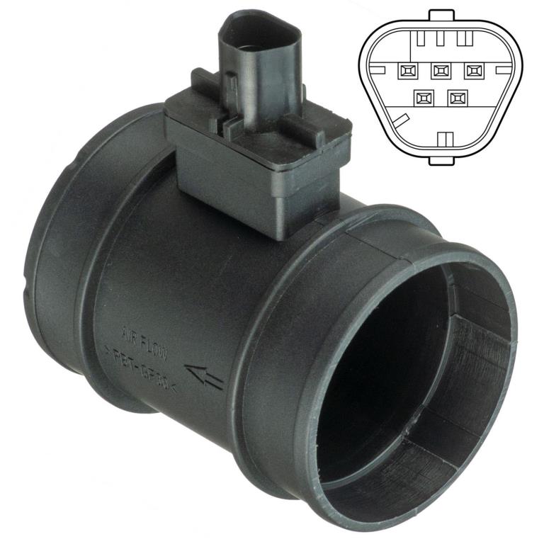 Débitmètre de masse d'air DELPHI AF10398-12B1