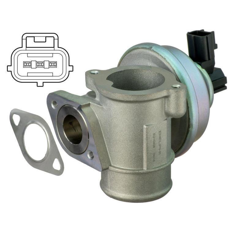 Vanne EGR DELPHI EG10406-12B1