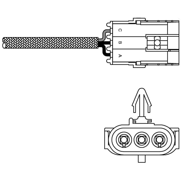 Sonda lambda DELPHI ES10970-12B1