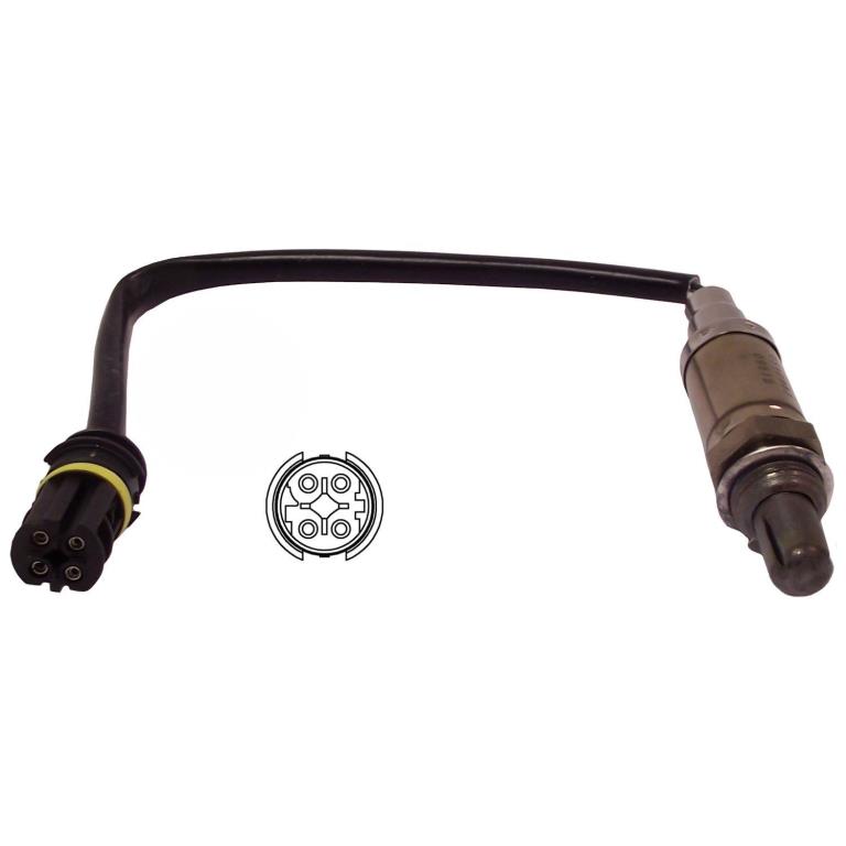 Sonde lambda (Sonde à oxygène) DELPHI ref. ES10983-12B1