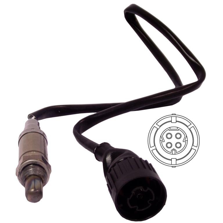 Sonde lambda (Sonde à oxygène) DELPHI ref. ES10984-12B1