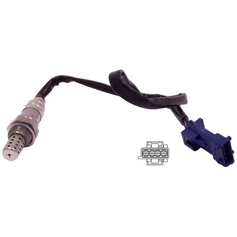 Sonde lambda (Sonde à oxygène) DELPHI ref. ES20308-12B1
