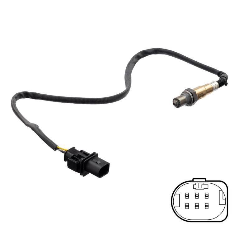 Sonde lambda (Sonde à oxygène) DELPHI ref. ES21322-12B1