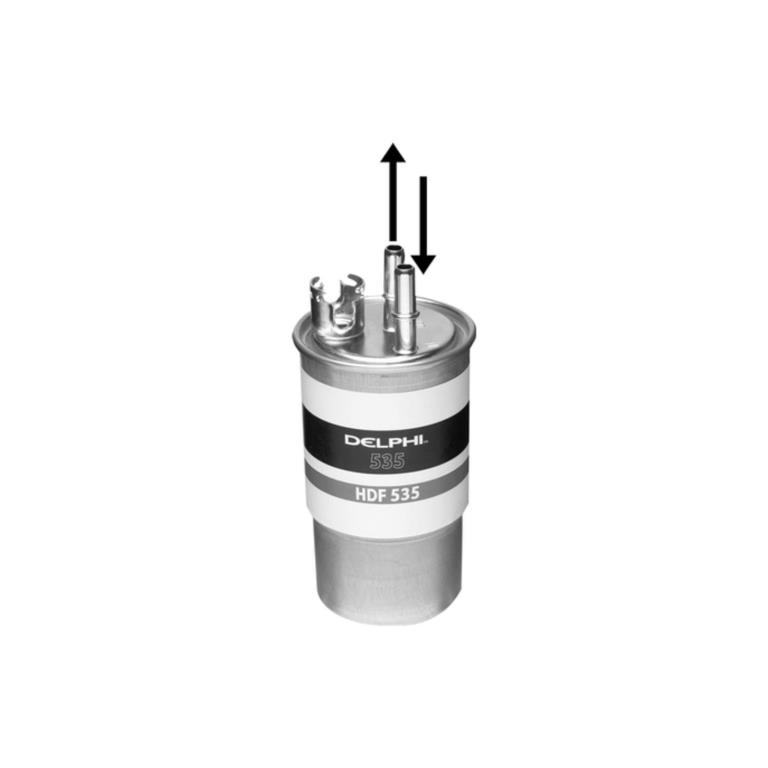 Filtre à carburant (Filtre à gasoil) DELPHI ref. HDF535