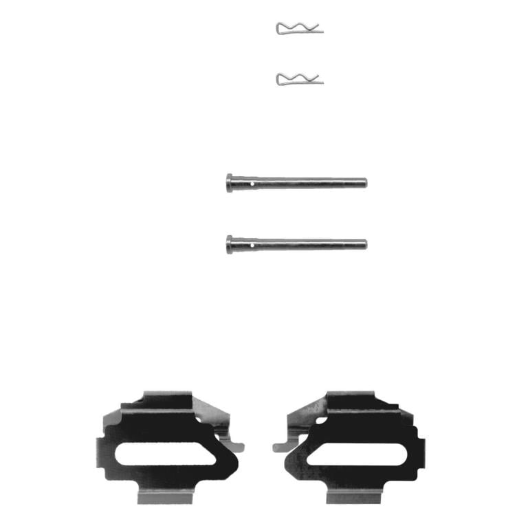 Kit de accesorios para pastillas de frenos DELPHI LX0162