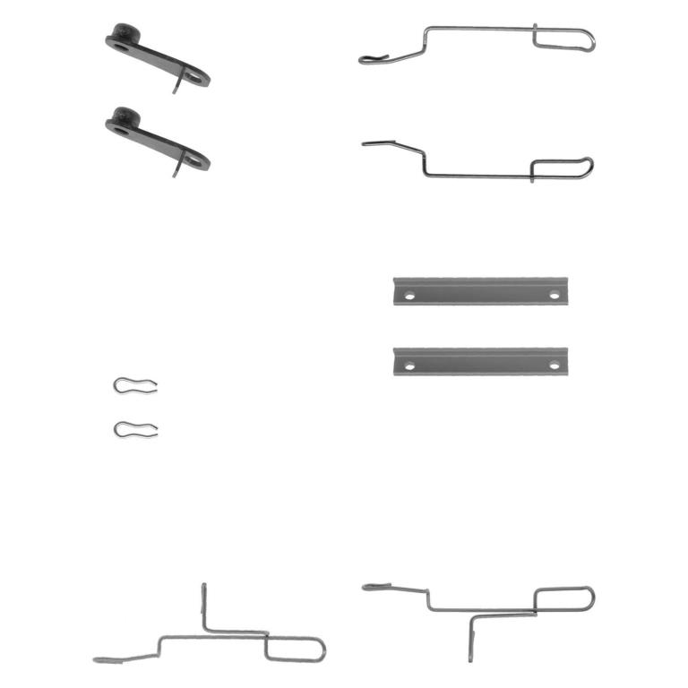 Kit de accesorios para pastillas de frenos DELPHI ref. LX0168